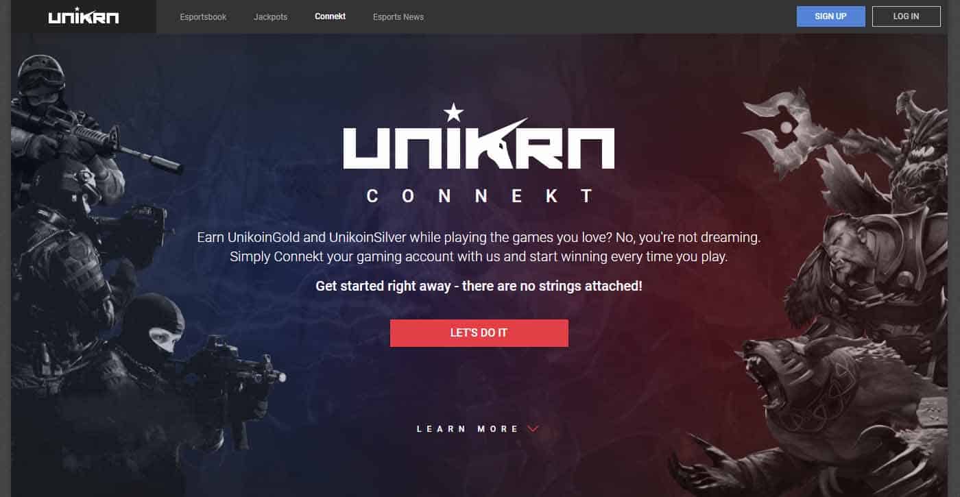 Unikrn Connekt Screenshot