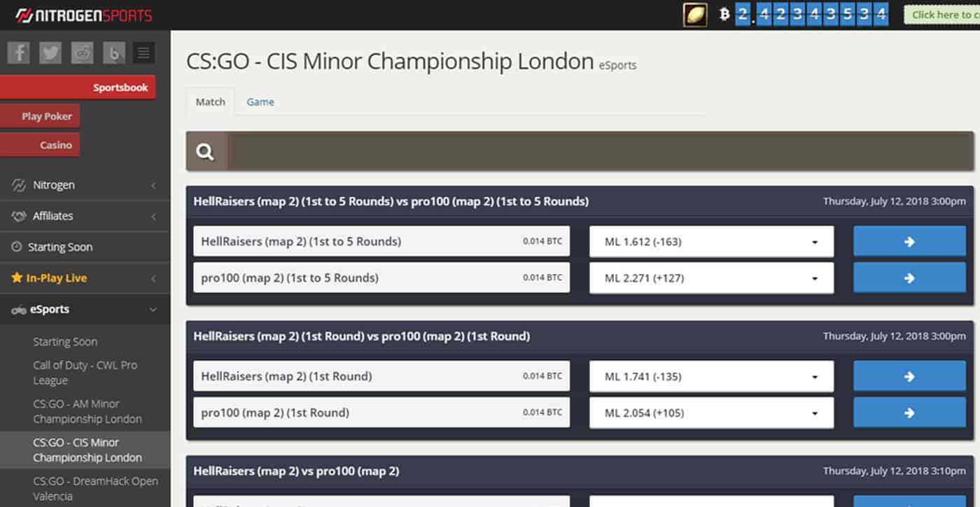 Nitrogen CS:GO - CIS Minor Champsionship London Screenshot