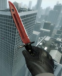 StatTrak Bayonet Crimson Web