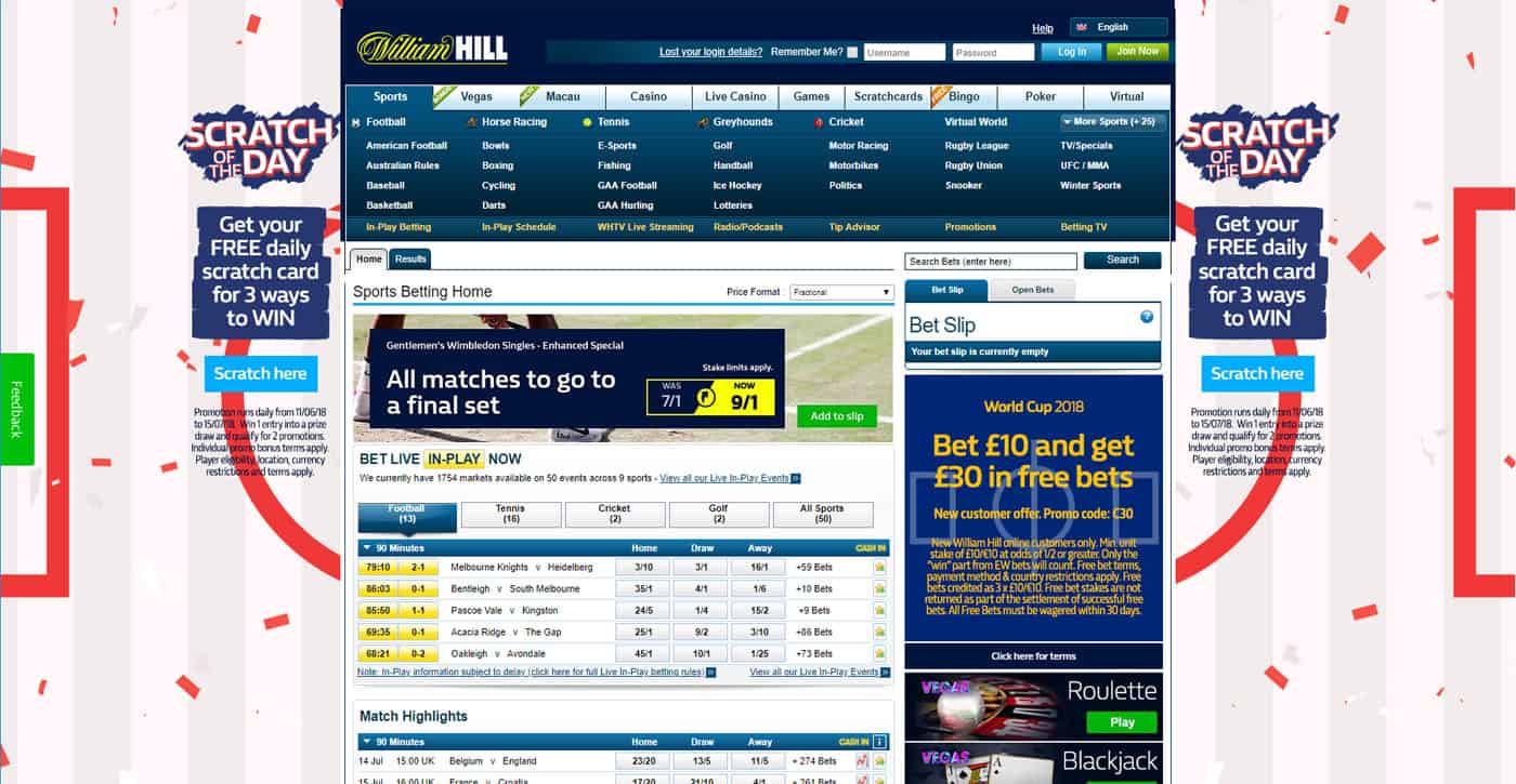 Nitrogen Sportsbook Screenshot