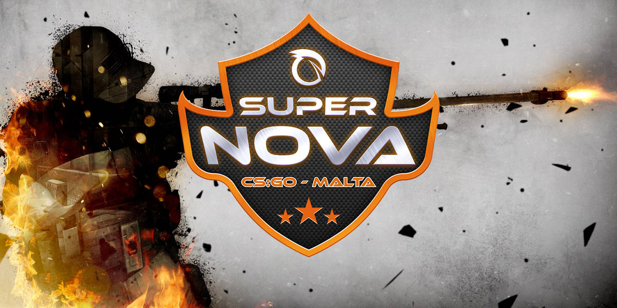 SuperNova Malta 2018 Logo on Custom Background