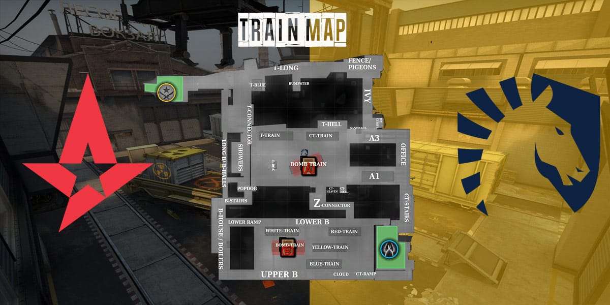 Astralis vs Liquid - Train Map